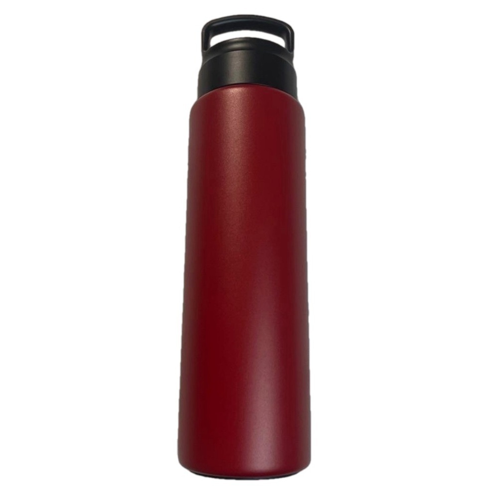 Red Tervis Powder Coated Stainless Steel Triple Walled Water Bottle, 24 oz. - Picture 2 of 8